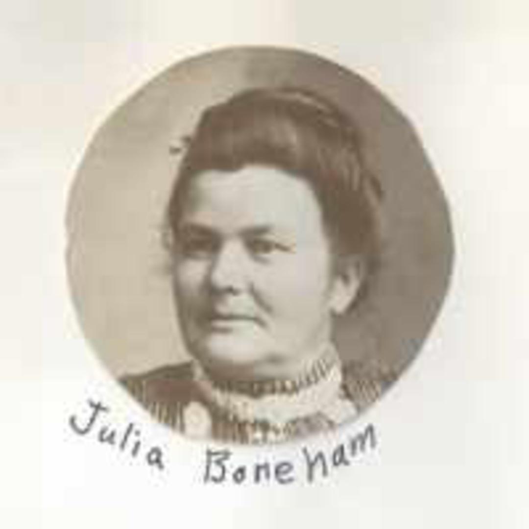 Julia Boneham (1854 - 1910) Profile